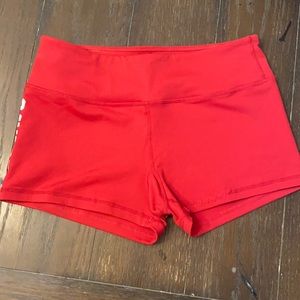 Savage barbell booty shorts size medium
